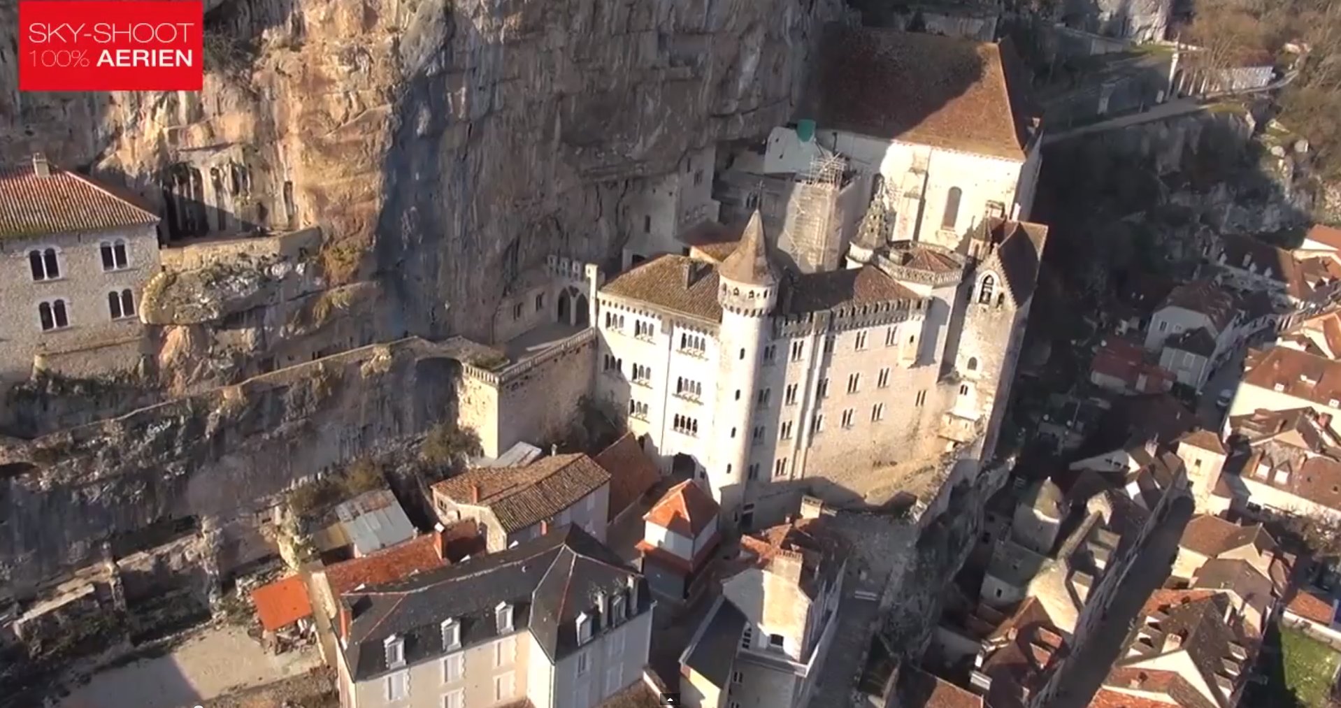 VIDEO. Rocamadour & Padirac vus par un drone
