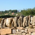 Murettes en pierre sèche à Saint-Jean-Mirabel dans le Lot