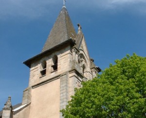 Église du bourg de Felzins dans le Lot