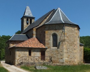 Église Saint-Dau à Figeac (Ceint d'Eau) dans le Lot