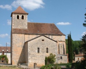 Église Saint-Jean-Baptiste à Sabadel-Lauzès dans le Lot