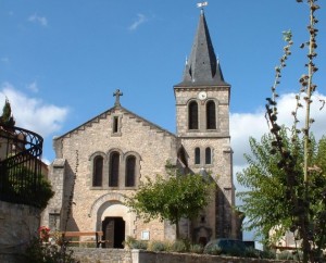 Église Saint-Blaise à Espédaillac (bourg) dans le Lot