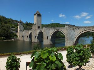 Pont Valentré à Cahors dans le Lot