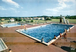 Ancienne piscine de Gramat dans le Lot