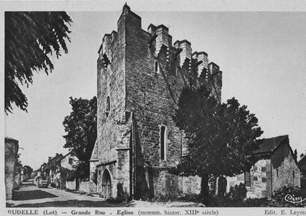 Rudelle. L’église fortifiée Saint-Martial – Lot-46.com