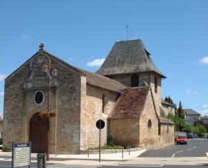 Église Sainte-Catherine à Bretenoux dans le Lot