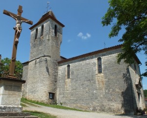 Église Saint-Saturnin à Brengues dans le Lot