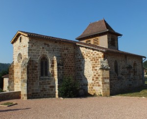Église Saint-Saturnin à Cuzac (bourg) dans le Lot
