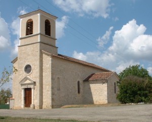 Église Saint-Martin à Flaujac-Poujols (Le Colombier) dans le Lot