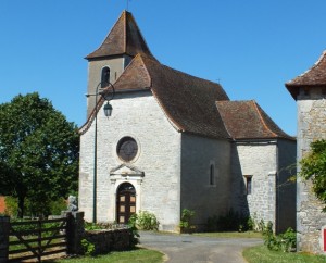 Église Sainte-Anne à Fontanes-du-Causse dans le Lot
