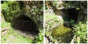 La fontaine de César & la fontaine romaine à Capdenac-le-Haut