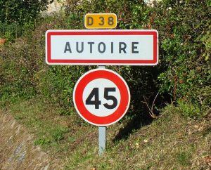 Communes - Autoire - - Panneau du village de Autoire