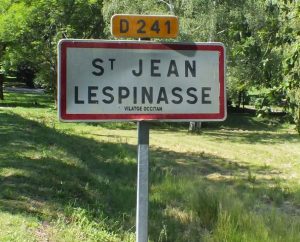 Communes - Saint-Jean-lespinasse - - Panneau du village de Saint-Jean-lespinasse