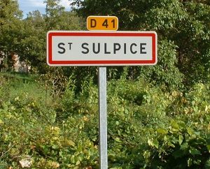 Communes - Saint-Sulpice - - Panneau du village de Saint-Sulpice
