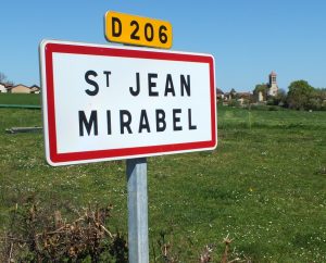 Communes - Saint-Jean-Mirabel - - Panneau du village de Saint-Jean-Mirabel