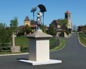 Monuments - Saint-Jean-Mirabel - Statue de Jeanne d'Arc -