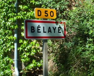 Communes - Bélaye - - Panneau du village de Bélaye