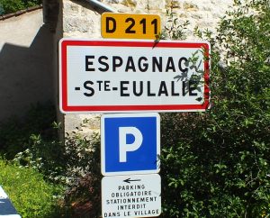 Communes - Espagnac-Sainte-Eulalie - - Panneau du village de Espagnac-Sainte-Eulalie