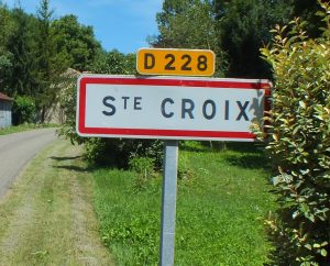 Communes - Sainte-Croix - - - Panneau du village de Sainte-Croix