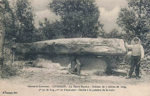 LOT'refois - CPA - début XXe - Livernon - Dolmen Pierre Martine