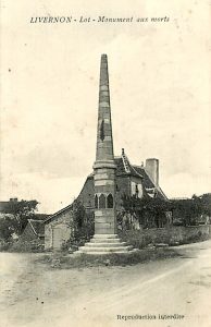 LOT'refois - CPA - début XXe - Livernon - Aiguille - Monument aux morts