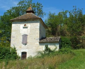 Pigeonniers & Colombiers - Belmontet (Montcuq-en-Quercy-Blanc) - Joli pigeonnier (bourg) -