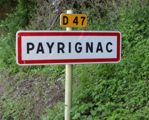 Communes - Payrignac - - Panneau du village de Payrignac