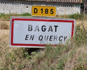 Communes - Bagat-en-Quercy - - Panneau du village de Bagat-en-Quercy