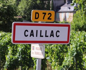 Communes - Caillac - - Panneau du village de Caillac