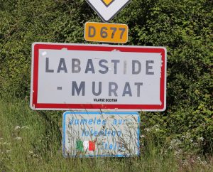 Communes - Labastide-Murat (Cœur de Causse) - - Panneau du village de Labastide-Murat (Cœur de Causse)
