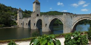 Pont Valentré à Cahors dans le Lot